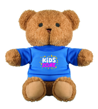 Logo trade promotional products picture of: Teddy bear with t-shirt 23 cm