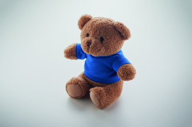 Logotrade business gift image of: Teddy bear with t-shirt 23 cm