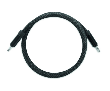 Logo trade corporate gifts picture of: Braided magnetic cable in RPET