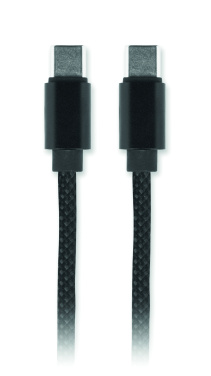 Logo trade advertising products picture of: Braided magnetic cable in RPET