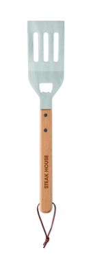 Logo trade advertising products image of: BBQ spatula in beechwood