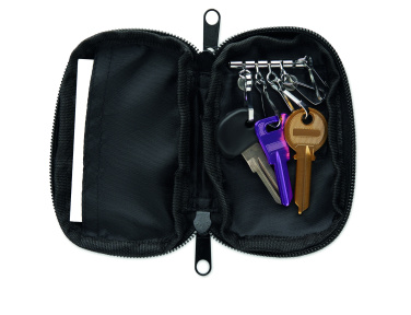 Logotrade business gift image of: Key case in 300D RPET