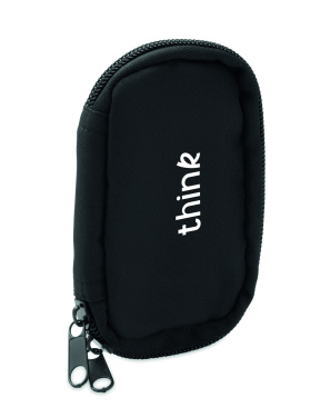 Logo trade advertising product photo of: Key case in 300D RPET
