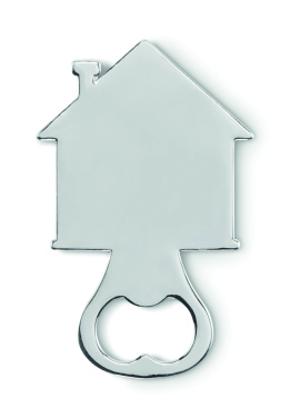 Logotrade promotional merchandise picture of: House shape bottle opener