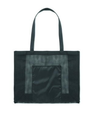 Logo trade promotional merchandise photo of: RPET mesh shopping bag