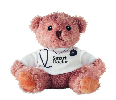 Logo trade business gift photo of: Teddy bear plush doctor
