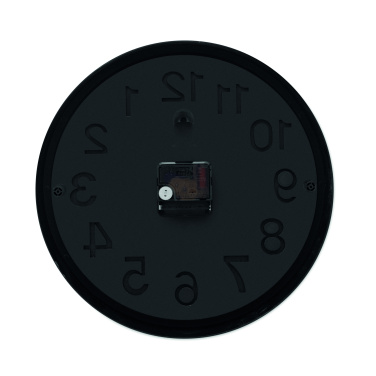 Logo trade promotional products image of: Wall clock in PP