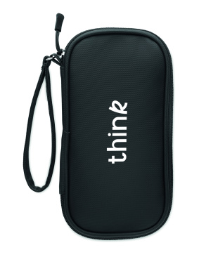 Logo trade corporate gifts picture of: Tech organiser pouch 600D RPET