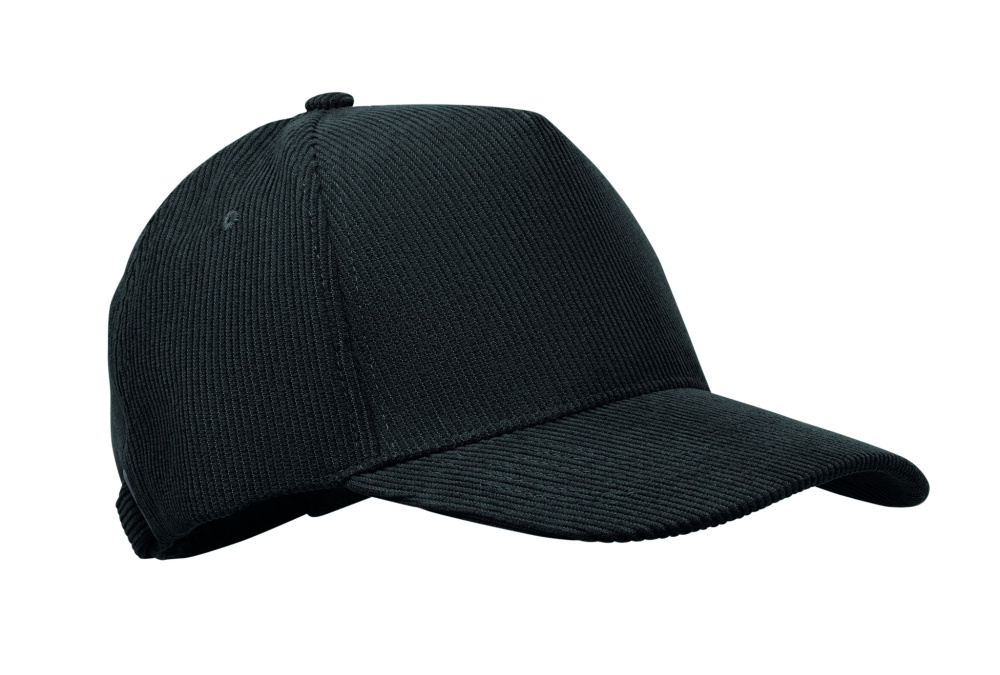 Logotrade advertising products photo of: Corduroy 5 panel baseball cap