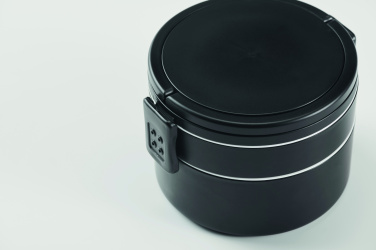 Logo trade corporate gifts picture of: PP two-tier lunch box 950 ml