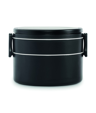 Logo trade advertising products picture of: PP two-tier lunch box 950 ml