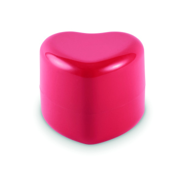 Logotrade promotional merchandise photo of: Heart shape vegan lip balm