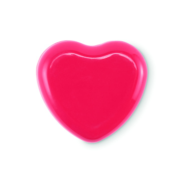 Logo trade promotional products image of: Heart shape vegan lip balm