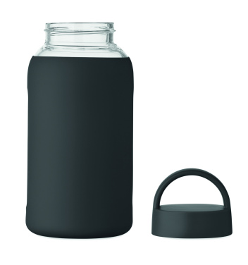 Logo trade business gift photo of: High borosilicate glass bottle
