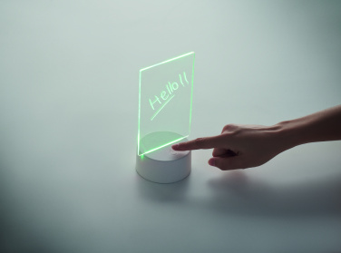 Logotrade promotional giveaways photo of: Light-up LED memo board