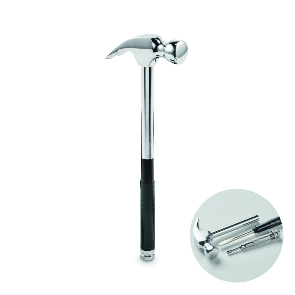 Logo trade promotional items image of: Carbon steel claw hammer