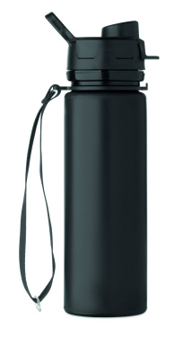 Logo trade promotional items picture of: Foldable silicone sports bottle