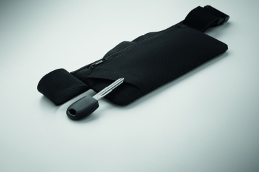 Logo trade advertising product photo of: Sports waist bag 600D RPET