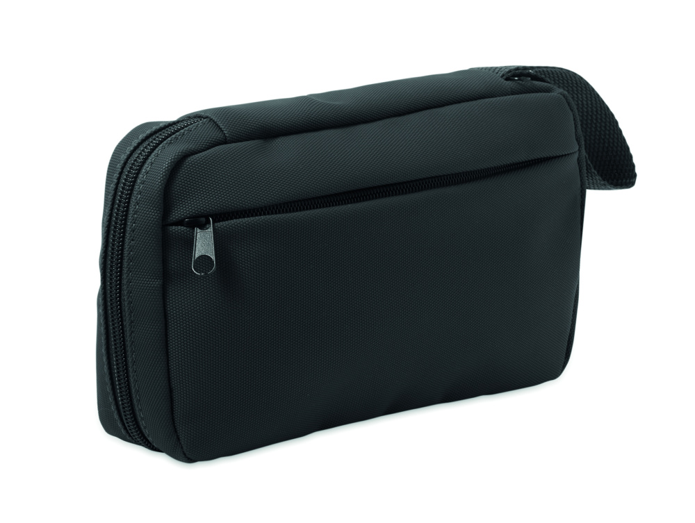 Logotrade advertising products photo of: Toiletry bag 600D RPET