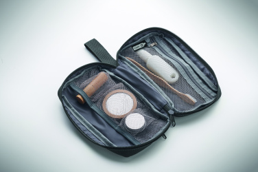 Logo trade promotional products image of: Toiletry bag 600D RPET