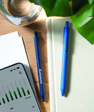 Logotrade promotional items photo of: Wheat Straw/ABS push type pen