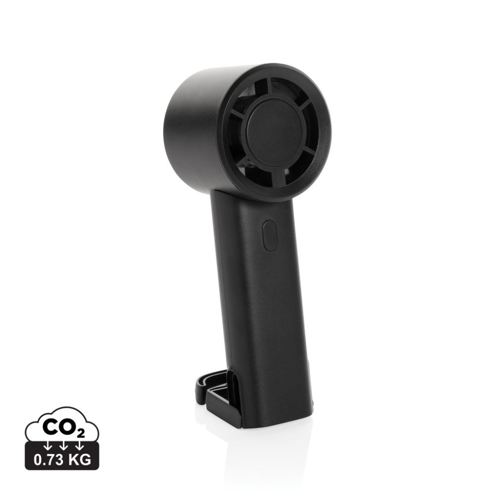 Logotrade promotional merchandise photo of: Twist RCS recycled plastic re-chargeable portable fan