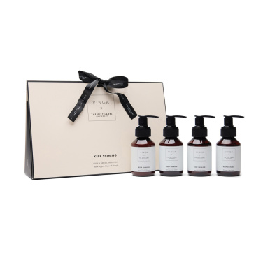 Logo trade business gift photo of: VINGA x TGL body and hand care gift set