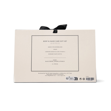 Logo trade business gift photo of: VINGA x TGL body and hand care gift set