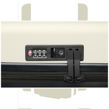 Logo trade promotional product photo of: Rover 20" GRS recycled cabin trolley 40L