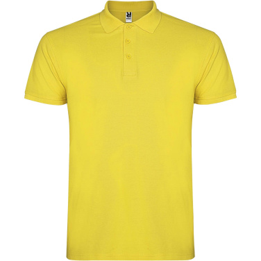 Logo trade business gifts image of: Star short sleeve men's polo