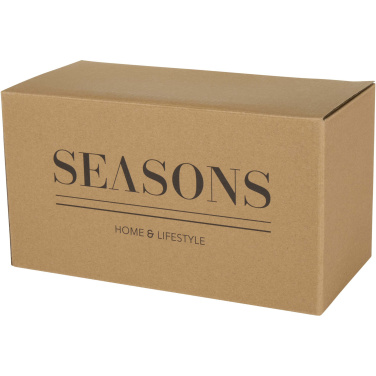 Logotrade business gift image of: Male wooden serving tray and glass cups set