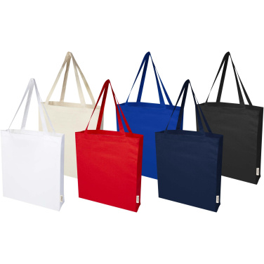 Logo trade promotional items picture of: Odisha 180 g/m² OCS organic full gusset tote bag 14L