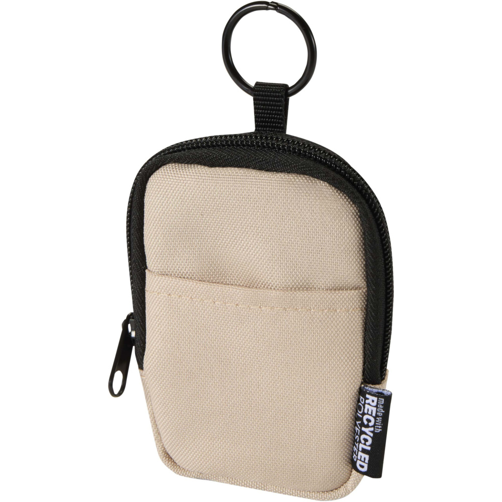 Logo trade promotional giveaways image of: Byron Clip & Go GRS recycled small pouch 0.2L