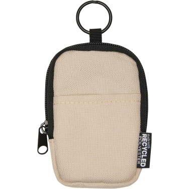 Logo trade promotional merchandise picture of: Byron Clip & Go GRS recycled small pouch 0.2L