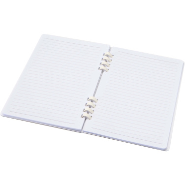 Logo trade promotional gifts picture of: Fil A5 hard cover RCS recycled spiral notebook