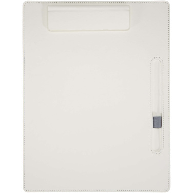 Logotrade promotional merchandise image of: Clast A4 clipboard with magnetic closure and RCS recycled ballpoint pen (black ink)