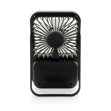 Logotrade business gifts photo of: Aervina RCS recycled plastic re-chargeable desk fan