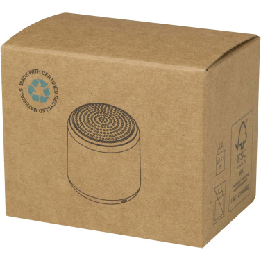 Logotrade promotional product image of: Velkis 3W recycled plastic wireless Bluetooth® speaker