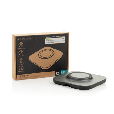 Logotrade promotional item image of: Quantum ultra-fast 25W magnetic wireless charging pad