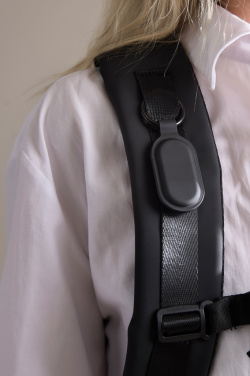 Logotrade promotional item picture of: VINGA Baltimore RCS Key tag With Finder Dual