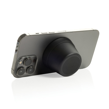 Logotrade corporate gift picture of: Nivio RCS recycled aluminum magnetic 5W Speaker