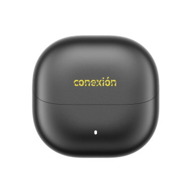 Logo trade promotional gifts picture of: Urban Vitamin Santa Clara RCS plastic ENC earbuds