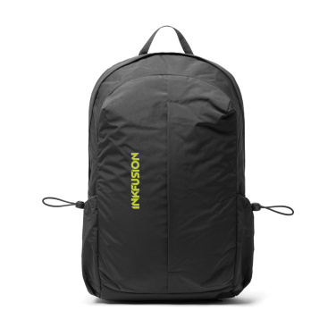 Logotrade promotional item picture of: KENTO URBAN RCS recycled nylon 15.6 inch Backpack with front