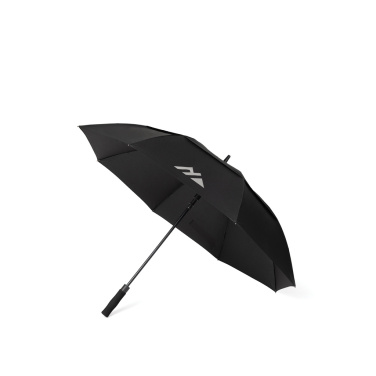 Logo trade promotional giveaway photo of: Nordic Drift Trail 27" AWARE™ RPET storm UPF 50+ proof Umbre