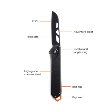 Logotrade promotional giveaway picture of: Nordic Drift Adventure Folding knife