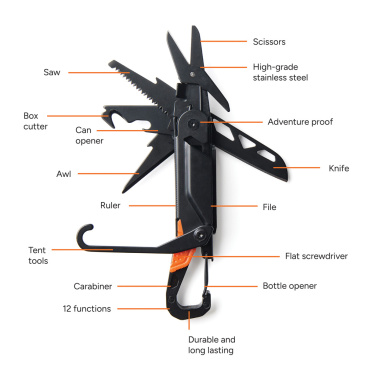 Logo trade corporate gift photo of: Nordic Drift Adventure Multitool