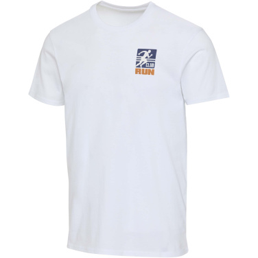 Logo trade business gift photo of: Azurite 160 g/m² short sleeve unisex OCS organic t-shirt
