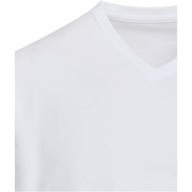 Logotrade promotional giveaways photo of: Balfour 200 g/m² short sleeve v-neck unisex OCS organic t-shirt