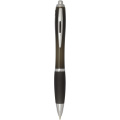 Nash RCS recycled plastic ballpoint pen (blue ink), Black