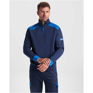 Logotrade promotional product picture of: Maverick 280 g/m2 men's half zip sweater